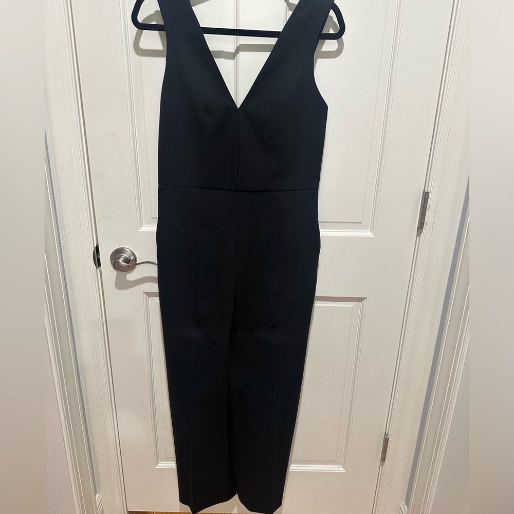 Club Monaco Sleeveless Jumpsuit, Size 6, crop length